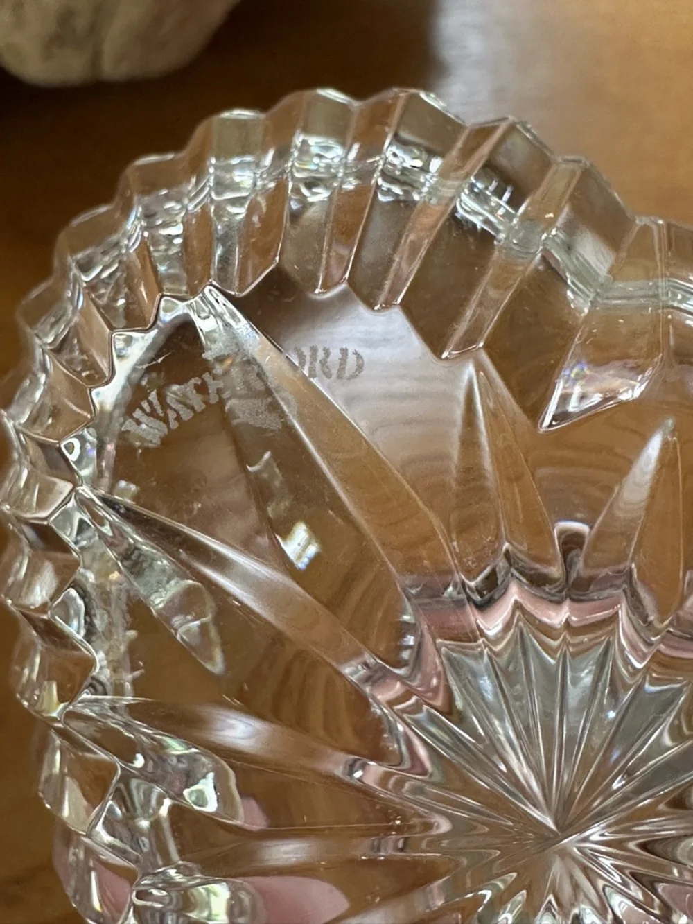 Waterford Crystal Ring Holder in EUC